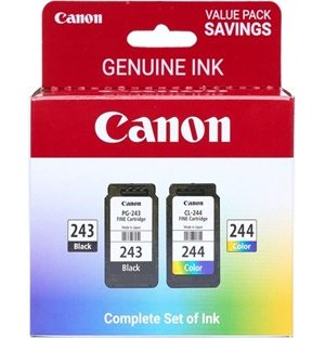 Canon PG-243 / CL-244 Ink Cartridge - Black/Color -  MULTI PK, 1287C006