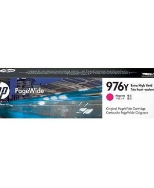 Original HP 976Y Extra High-Yield Magenta PageWide Ink Cartridge, L0R06A