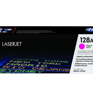 HP 128A Magenta Toner Cartridge, CE323A