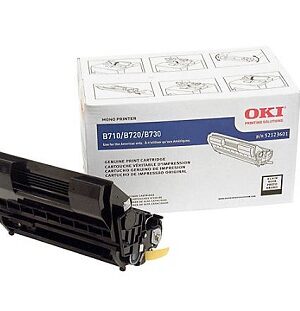 OKI 52123601 Standard Yield Black Toner Cartridge,For B710dn, B710n, B720dn, B720n, B730dn, B730n - 15K yield