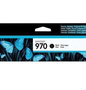 HP 970 Black Ink Cartridge, Standard (CN621AM)