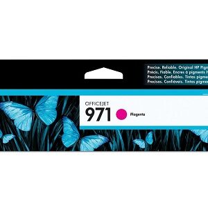 HP 971 Magenta Ink Cartridge, Standard (CN623AM)