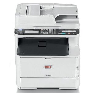Okidata MC363DN MFP COLOR LASER PRINTER 27/31PPM 120V 62447601