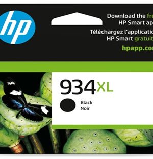 HP 934XL High-Yield Black Ink Cartridge, C2P23AN