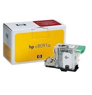 Original HP C8091A Staple Cartridge, 5,000