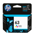 HP 63 (F6U61AN) Standard Color Ink Cartridge  - 165 Pages