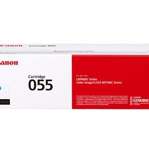 Canon 055 Standard Yield Cyan Toner Cartridge, 3015C001