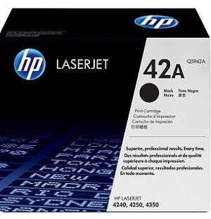HP 42A (Q5942A) Black Toner Cartridge