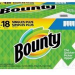 Bounty Select-A-Size Kitchen Rolls Paper Towel, 2-Ply, White, 83 Sheets/Roll, 12 Rolls