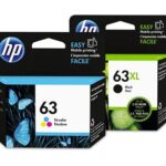HP 63XL/63 High Yield Black and Standard Tricolor Ink Cartridge Bundle, F6U64AN, F6U61AN