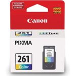 Canon CL-261 Standard Yield Color Ink Cartridge, 3725C001