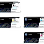 HP 212X (W2120X, W2121X, W2122X, W2123X) Black/Cyan/Magenta/Yellow High Yield Toner Cartridges