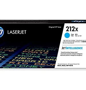HP 212X (W2121X) High Yield Cyan Toner Cartridge