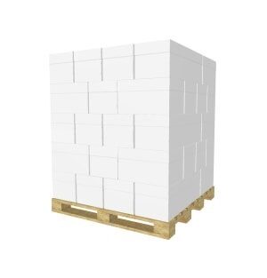 PBT 8.5" x 11" Copy & Multipurpose Paper, 500/Ream, 10 Reams/Carton, 40 Cartons/Pallet, 200000 / Pallet (EC851196PL)