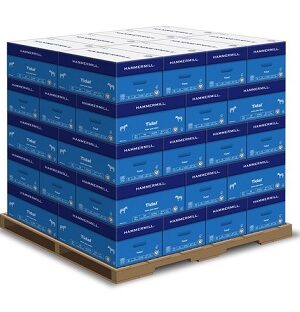Hammermill Tidal Print Paper, 92 Bright, 20 lb Bond Weight, 8.5 x 11, White, 500 Sheets/Ream, 10 Reams/Carton, 40 Cartons/Pallet