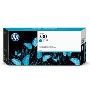 HP 730 High Yield Cyan Ink Cartridge –  P2V68A