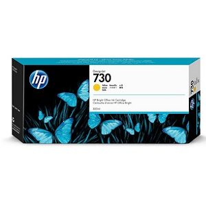 HP 730 High Yield Yellow Ink Cartridge - P2V70A