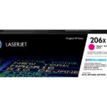 HP 206X (W2113X) High Yield Magenta Toner Cartridge