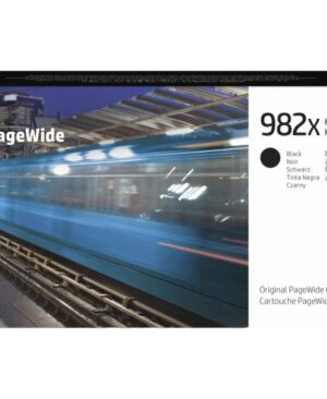 HP 982X (T0B30A) High Yield Black Page Wide Ink Cartridge- 20000 Pages