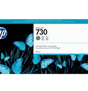 HP 730 High Yield Gray Ink Cartridge - P2V72A