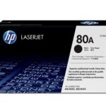 HP 80A (CF280A) Standard Yield Black Toner Cartridge - 2700 Pages