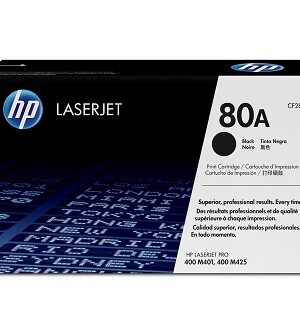 HP 80A (CF280A) Standard Yield Black Toner Cartridge - 2700 Pages