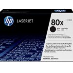 HP 80X (CF280X) High Yield Black Toner Cartridge - 6900 Pages