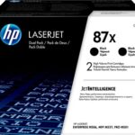 HP 87X (CF287XD) High Yield Black Toner Cartridge - 36000 Pages - 2 / Carton