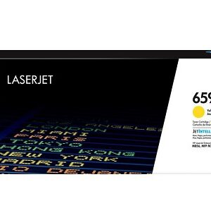 HP 659A (W2012A) Yellow Toner Cartridge - 13000 Pages