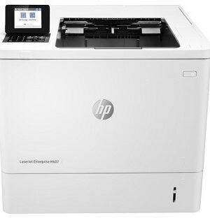 HP LaserJet M607 M607n Monochrome Desktop Laser Printer - 55 ppm Mono - 1200 x 1200 dpi - Manual Duplex, K0Q14A#BGJ