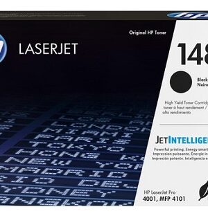 HP 148X (W1480X) High Yield Black Laser Toner Cartridge - 9500 Pages