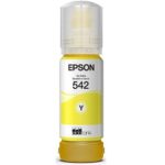 Epson T542 Ultra High Yield Pigment Yellow Refill Ink Bottle , T542420-S