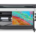 HP Designjet Z6 Large Format Color Inkjet Printer - 64" Print Width - 6 Color(s) - 1054.9 ft²/h Color Speed - 2400 x 1200 dpi - Ethernet - Plain Paper, Coated Paper, Glossy Paper, Roll Paper,  2QU25A