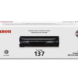 Canon 137 Original Black Toner Cartridge - 2400 Pages - MF200 SERIES - 9435B001