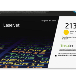 HP 213A Standard Yield Yellow Laser Toner Cartridge - W2132A