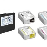 Epson SJIC41P Black Cyan Yellow Magenta Ink Cartridges and Maintenance Box  for ColorWorks C4000– Matte - 5PK