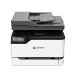 Lexmark GO Line MC3224i Multifunction Color Laser Printer-Copier/Scanner-24 ppm Color Print-2400x600 dpi Print- 40N9640