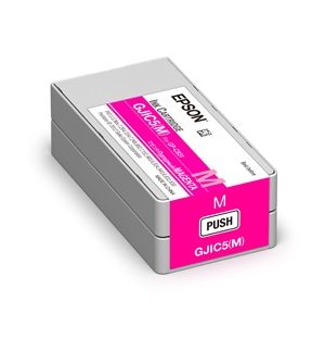 Epson GJIC5 Magenta Ink Cartridge for ColorWorks C831 -  C13S020565
