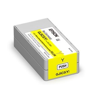 Epson GJIC5 Yellow Ink Cartridge for ColorWorks C831 -    C13S020566