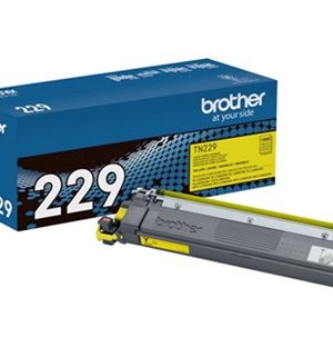 Brother TN229Y Standard Yield Yellow Toner Cartridge - 1,200 Pages