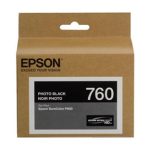Epson T760 UltraChrome HD Photo Black Ink Cartridge -   T760120