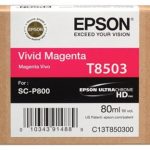 Epson UltraChrome HD T850 Vivid Magenta Ink Cartridge - 80 ml -  T850300