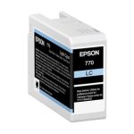 Epson 770 Light Cyan Ink Cartridge For SureColor P700 - 25 ml - T770520
