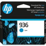 HP 936 Standard Yield Cyan Ink Cartridge (4S6U9LN)