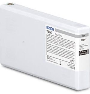 Epson T55V700 Ultrachrome Pro 10 Gray Ink Cartridge - 200 ML
