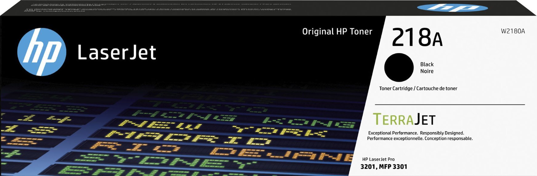 thumbnail image 2 of HP 218A Black Toner Cartridge – W2180A, Standard Yield, 1300 Pages, Genuine HP 2 of 4
