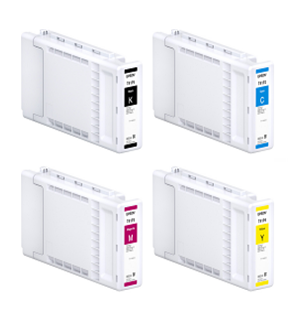 Epson T41P High Yield BK/C/Y/M Ink Cartridge Set - 350 ml - Blister with RF/acoustic alarm - T41P520/T41P420/T41P320/T41P220