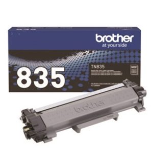 Brother TN835 Super High Yield Black Toner Cartridge - For Brother HL-L2865DW