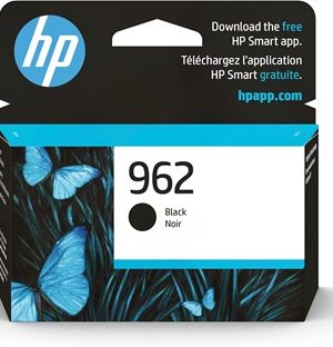 HP 962 Standard Yield Black Ink Cartridge, Print Up to 700 Pages - 3HZ99AN