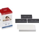 Canon (KP-108IN) Black and Color Ink Cartridge & Photo Paper - 3115B001